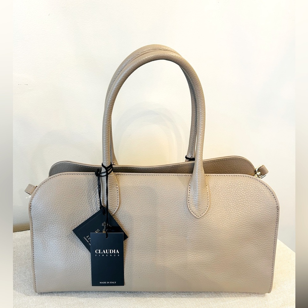 Claudia Firenze NWT Italian Leather Satchel